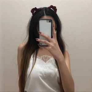 floral cat ear headband